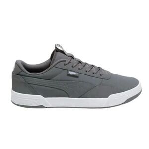 Puma Skate Low‎ Top Sneaker Softfoam+ Gray White Men's Size 9 NIB